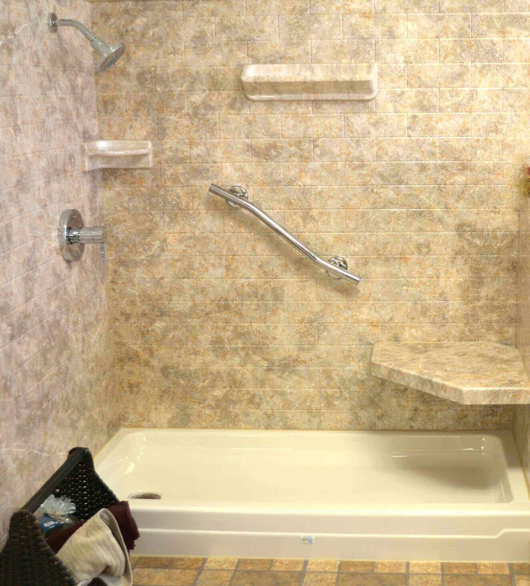 Acrylic Shower Walls vs. Tile Shower Walls