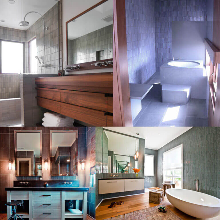 High-End Bathroom Tile Designs