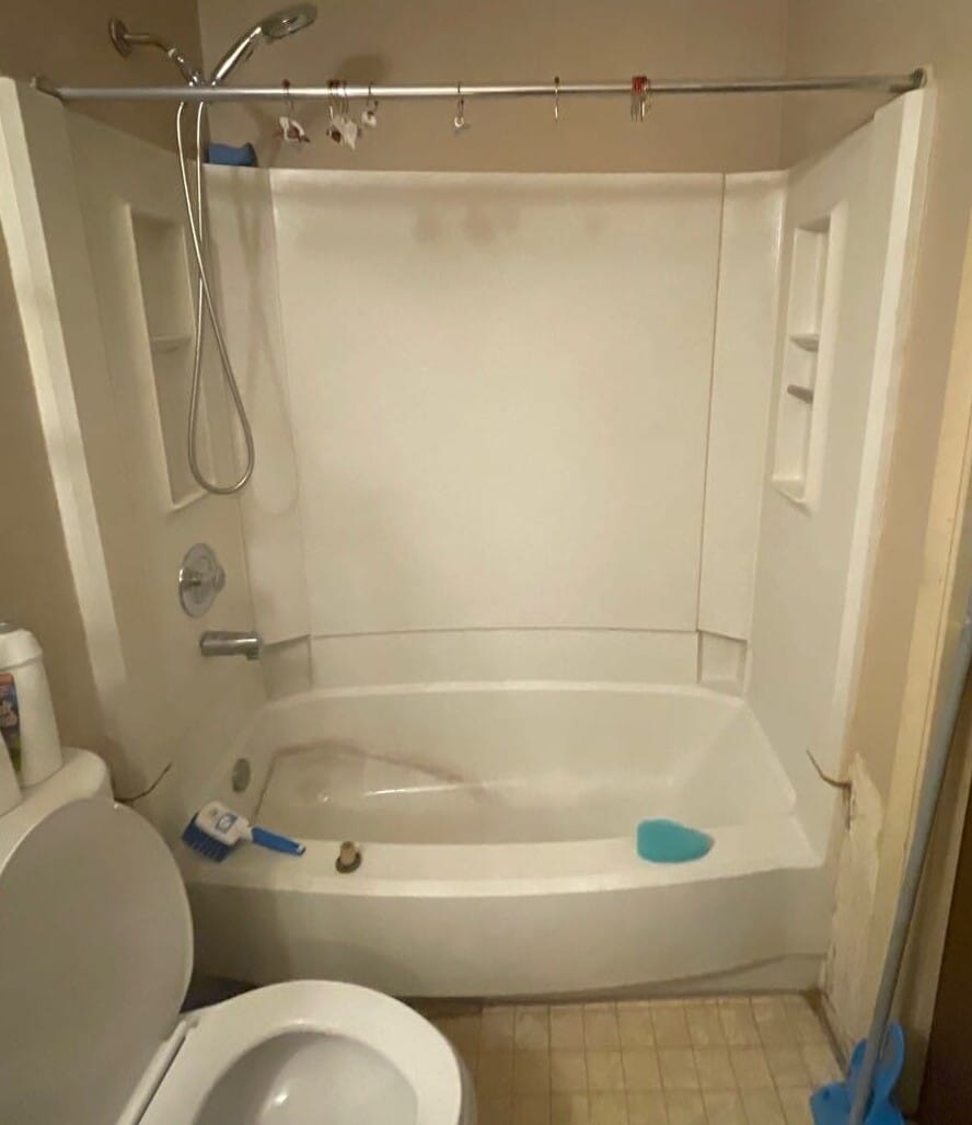 Before Bath Remodel