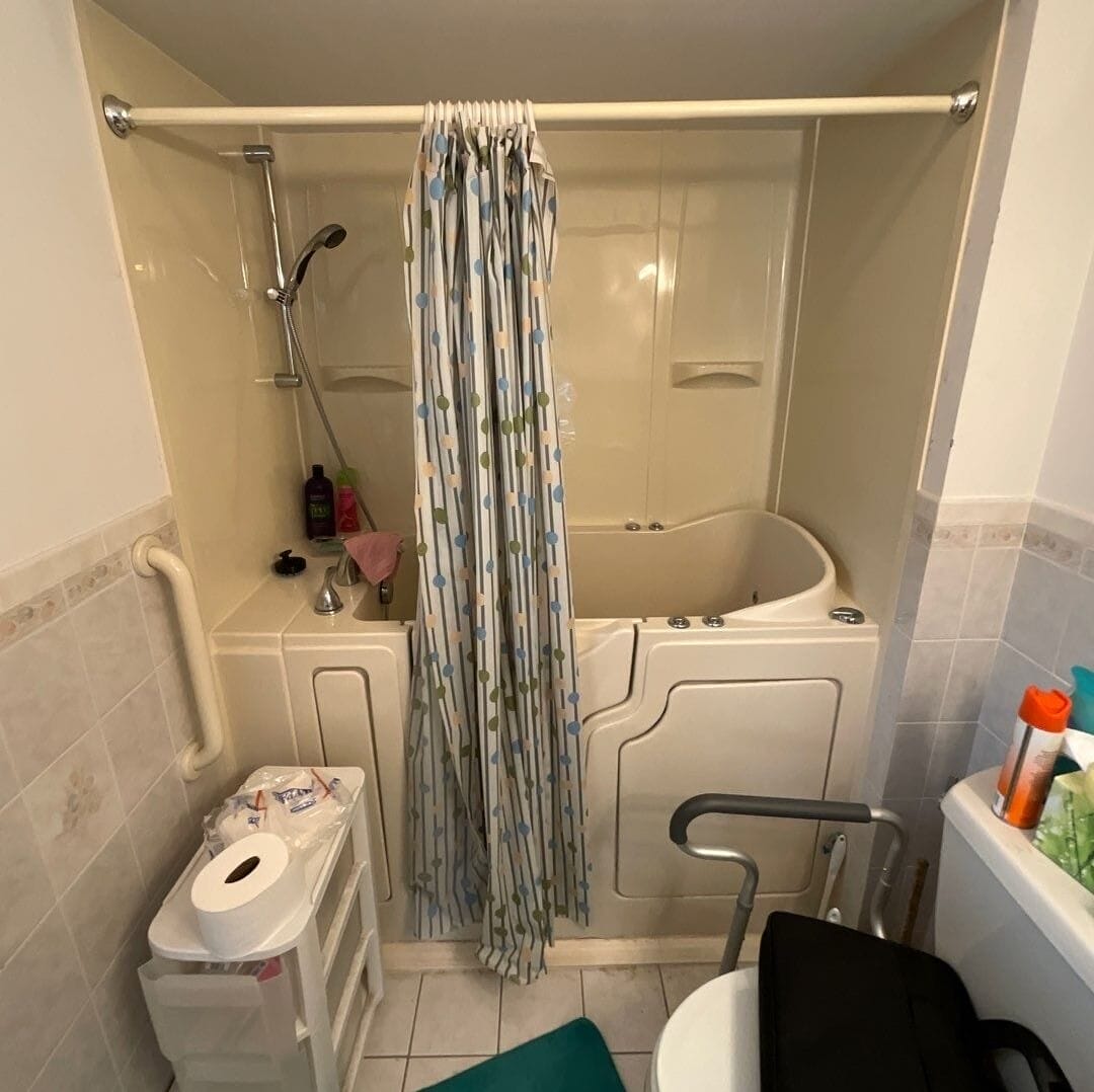 Before Bath Remodel