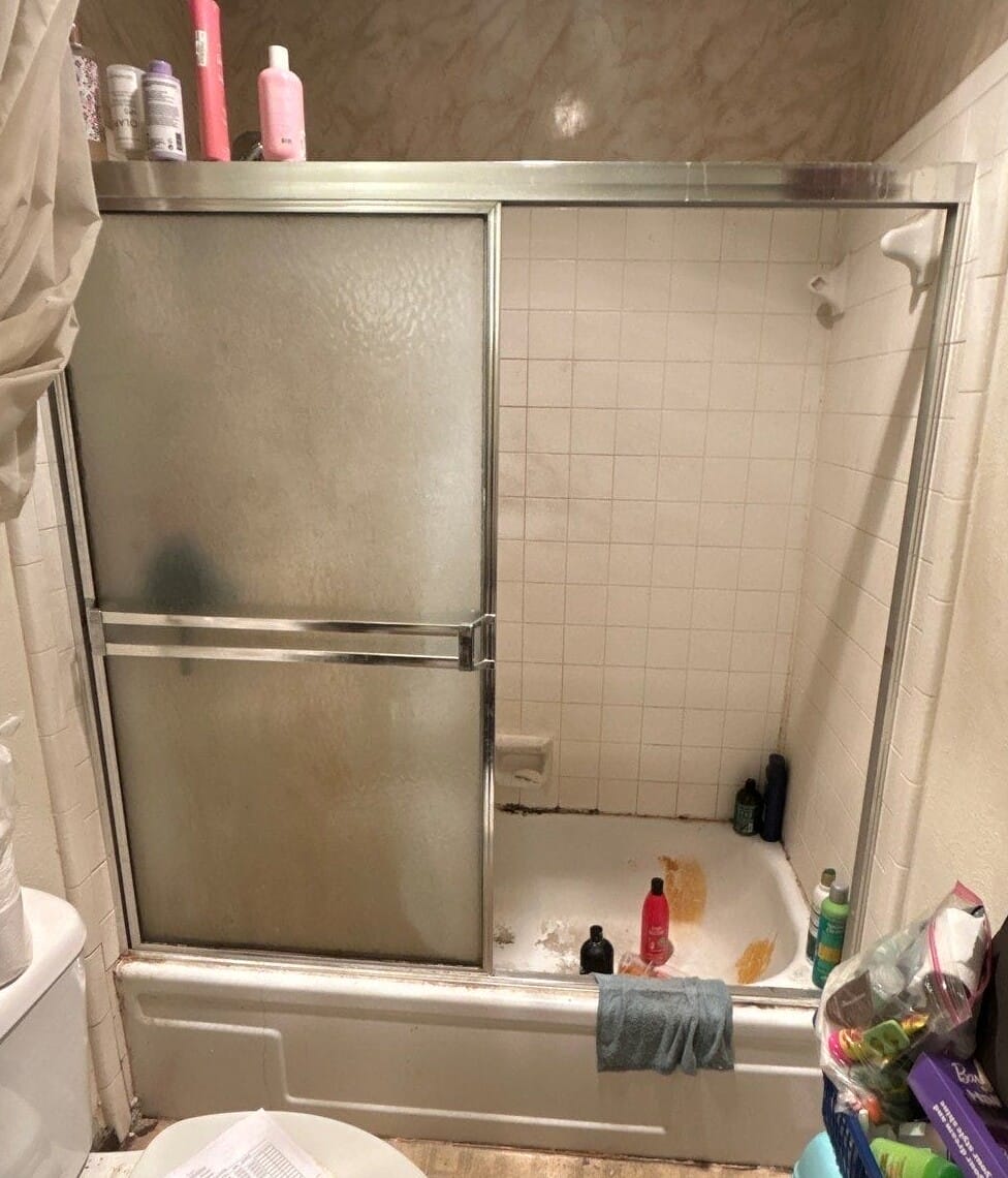 Before Bath Remodel
