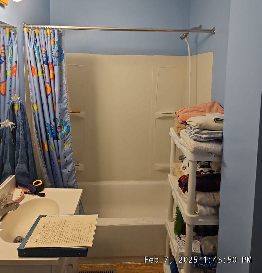 Before Bath Remodel
