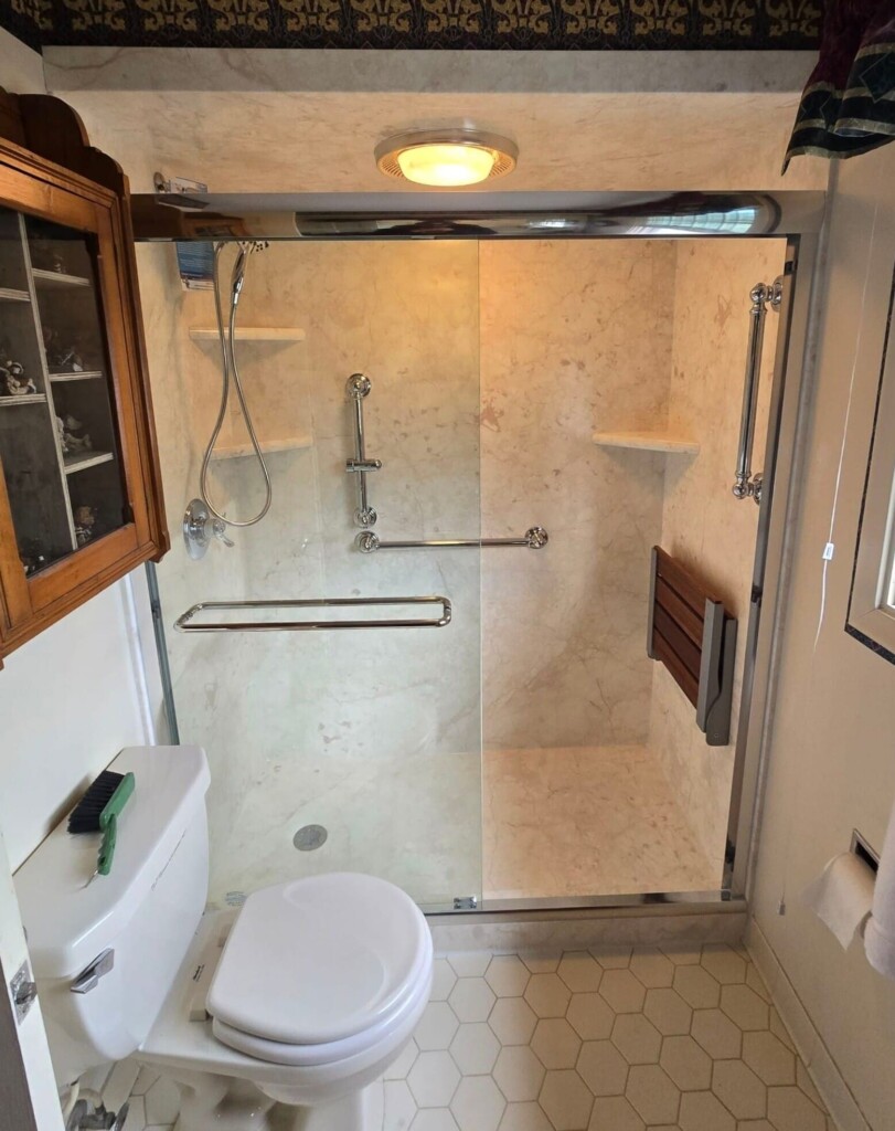 After - Tub to Shower Conversion, Penton Rise Ct, Novi, MI 48375