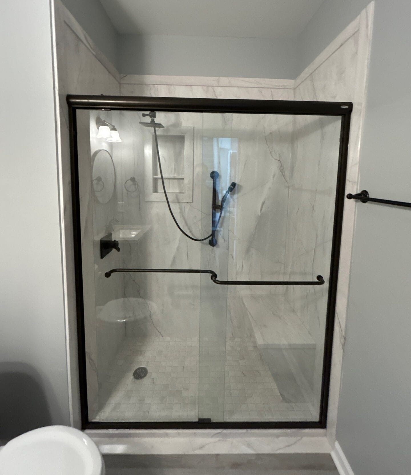 Tub to Shower Conversion, Siltstone Pl, Cary, NC 27519