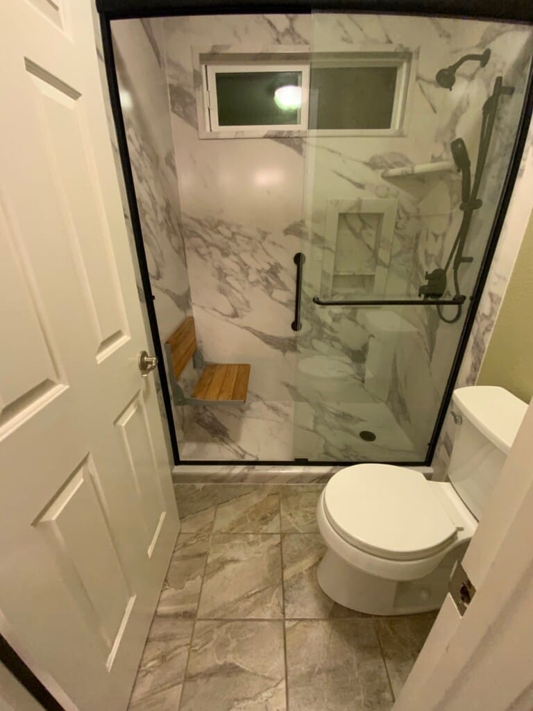 After - Tub to Shower Conversion, Sussex Ct, San Ramon, CA 94582