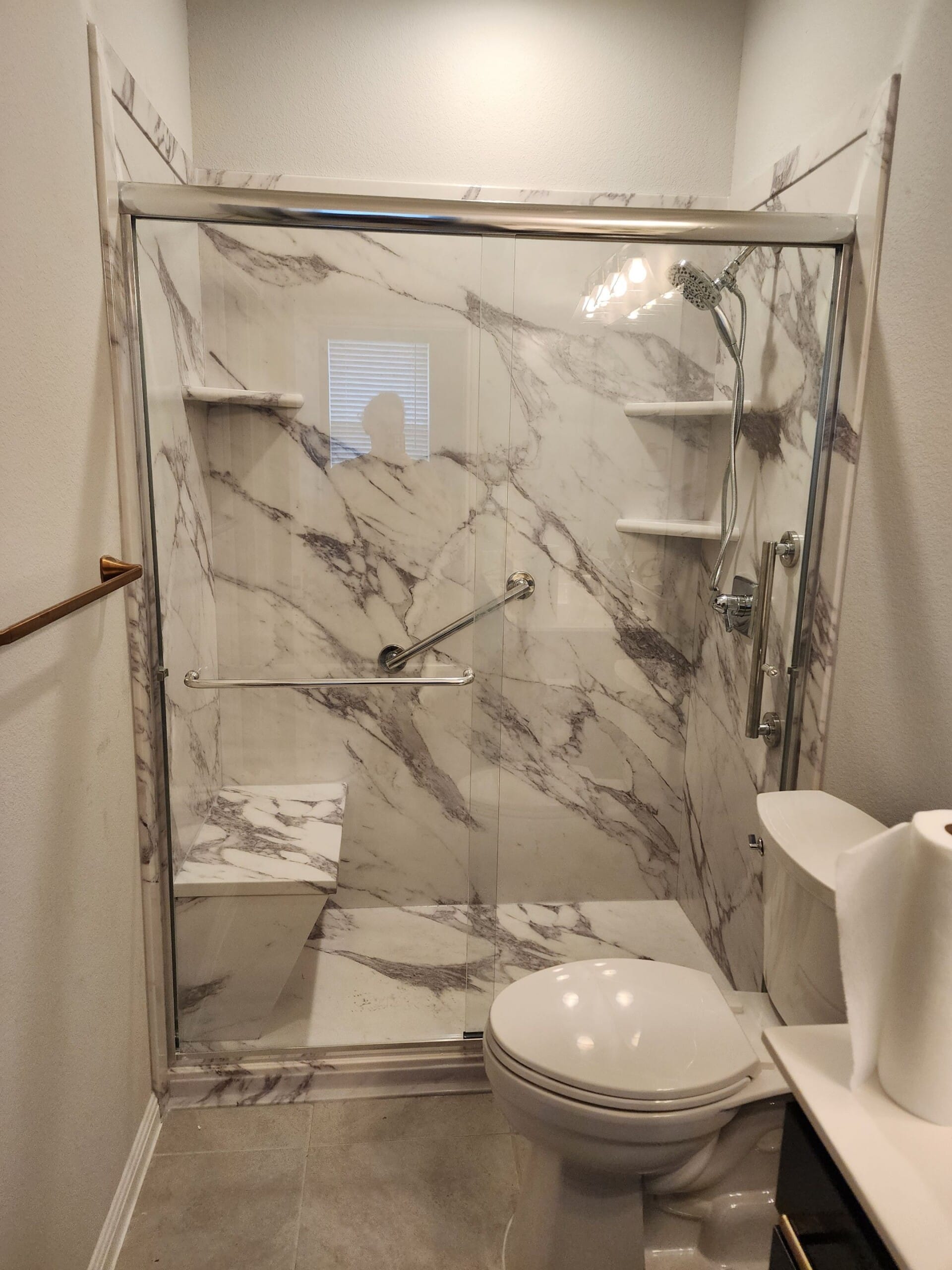 Tub to Shower Conversion, Possumhaw Lane, San Marcos, TX 78666