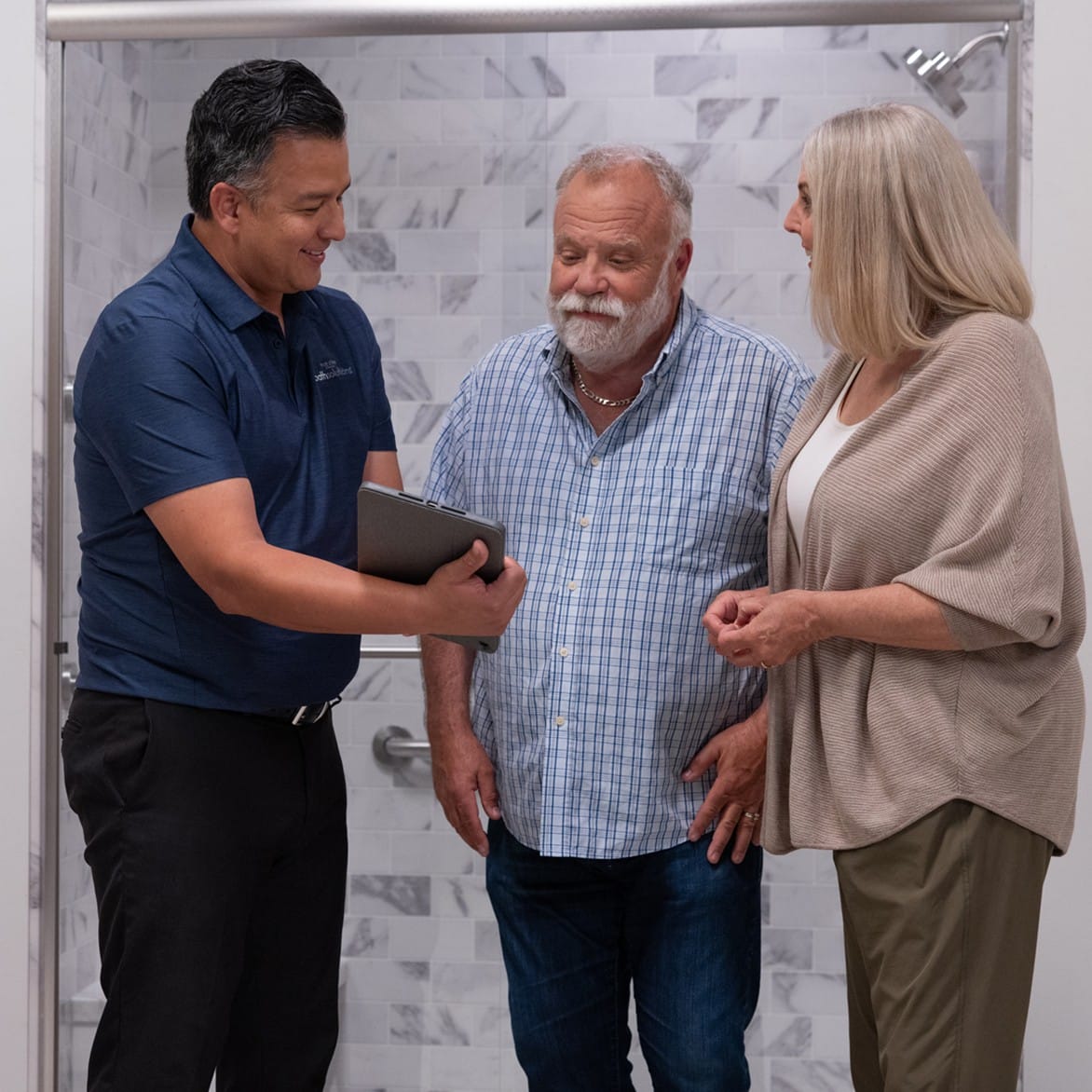 We take the time to sit down with you, listen closely, and understand what’s working—and what’s not—in your current bathroom.