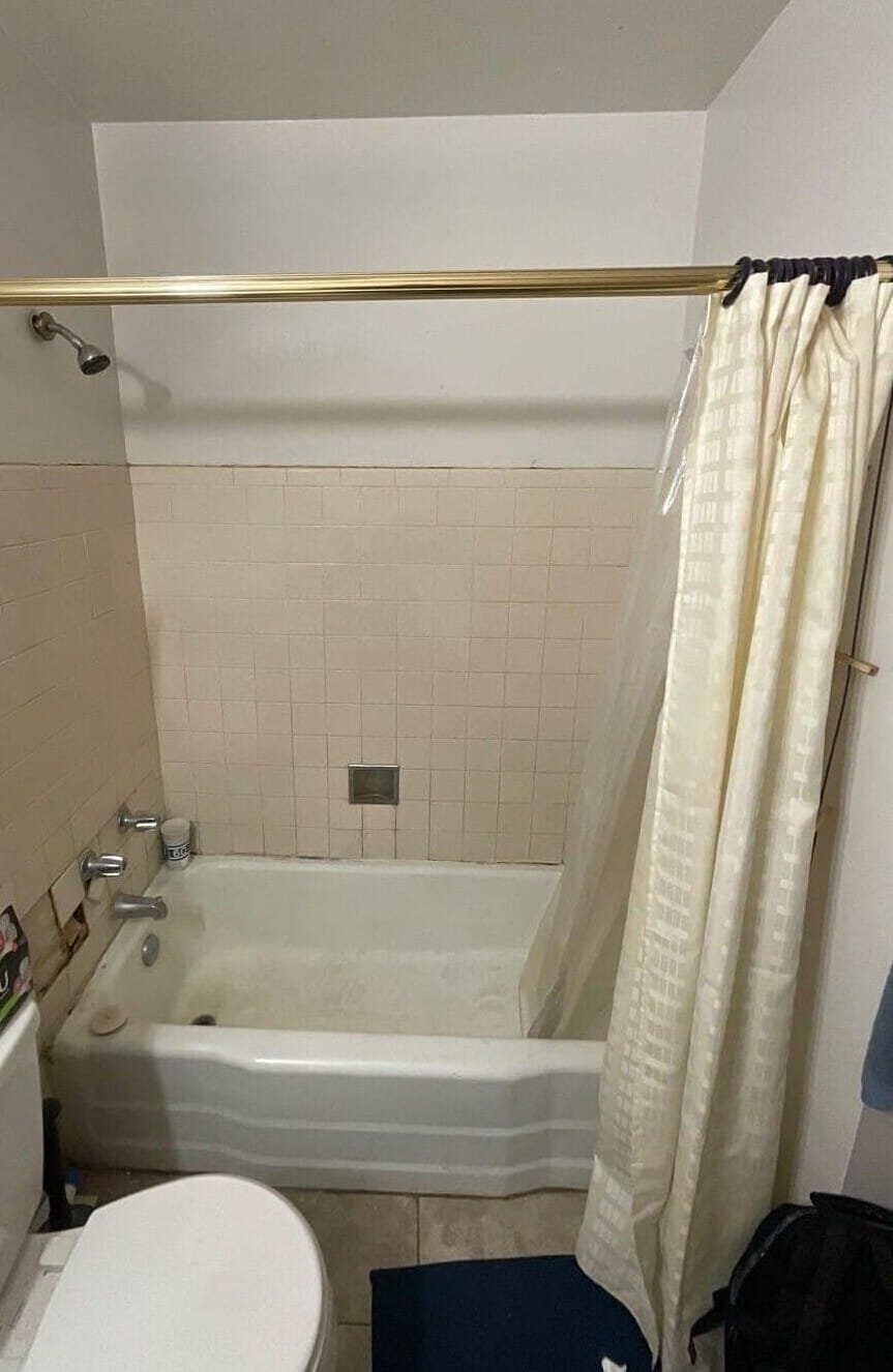 Before Bath Remodel