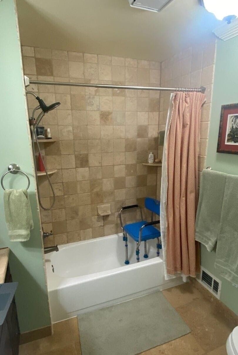 Before Bath Remodel