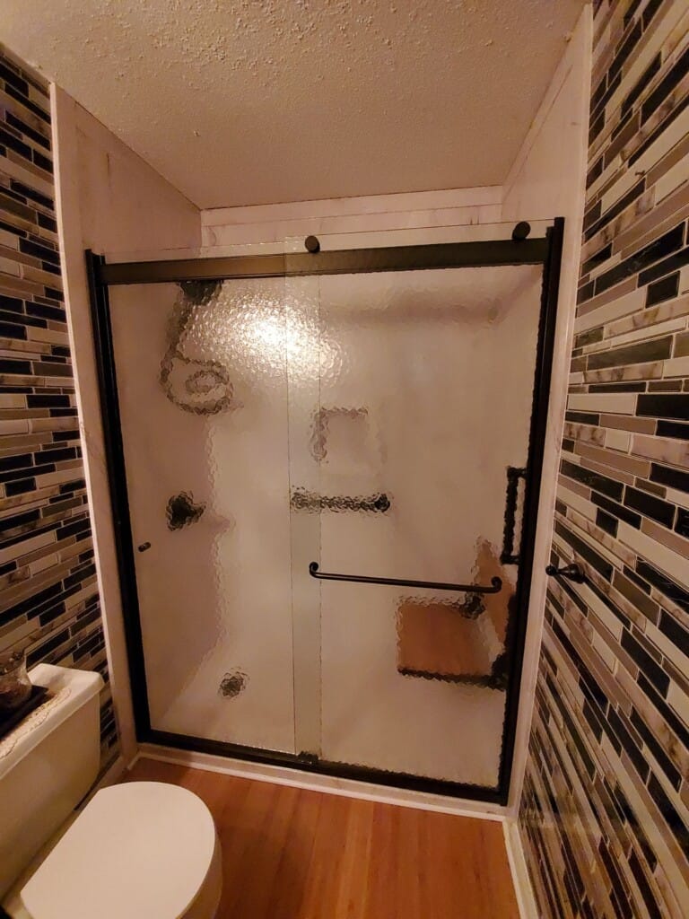 After - Tub To Shower Conversion, Widow Foster Rd, Burlington, NC 27217