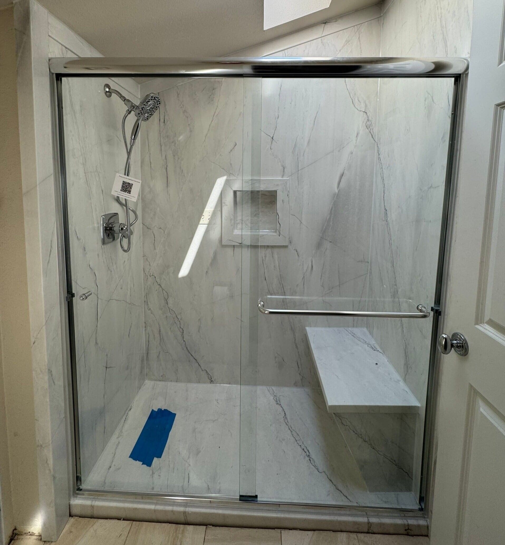 Tub To Shower Conversion, NE 68th St Unit # D, Kirkland, WA 98033