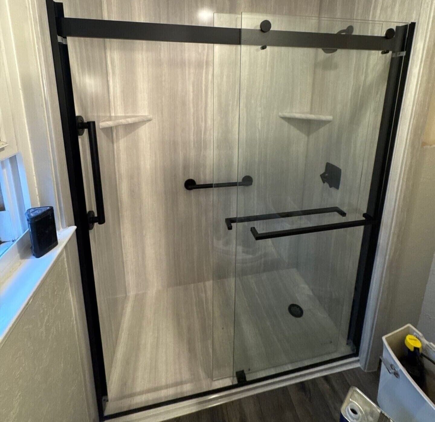Tub To Shower Conversion, Treadsoft Cove, Austin, TX 78748