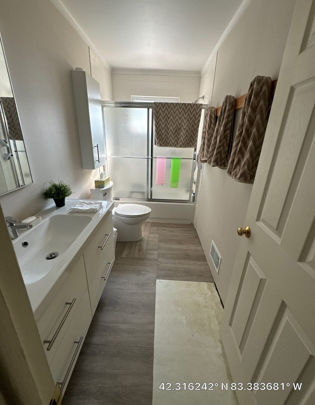 Before Bath Remodel