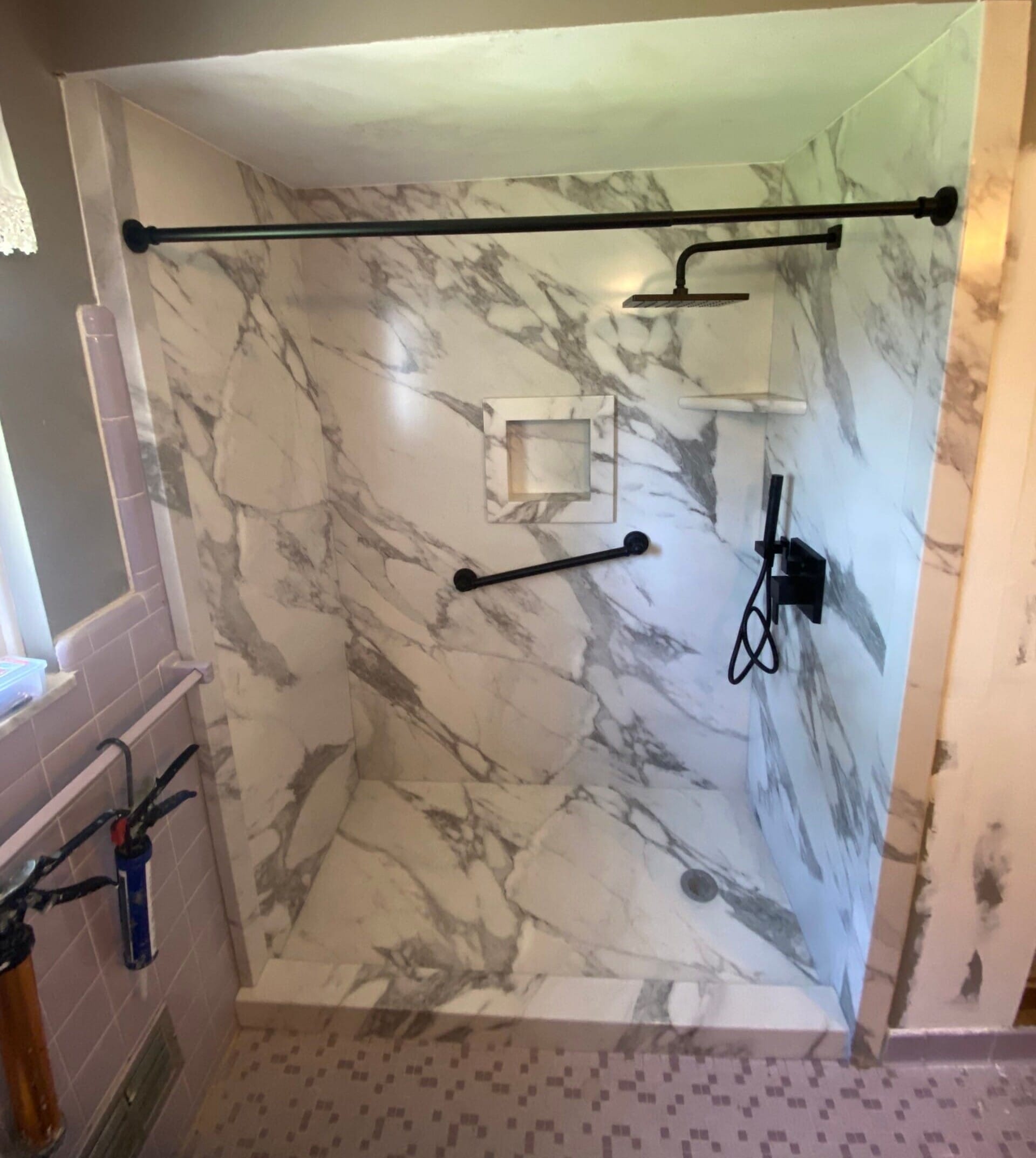 Tub To Shower Conversion, Woodmire Rd, Shelby Township, MI 48316
