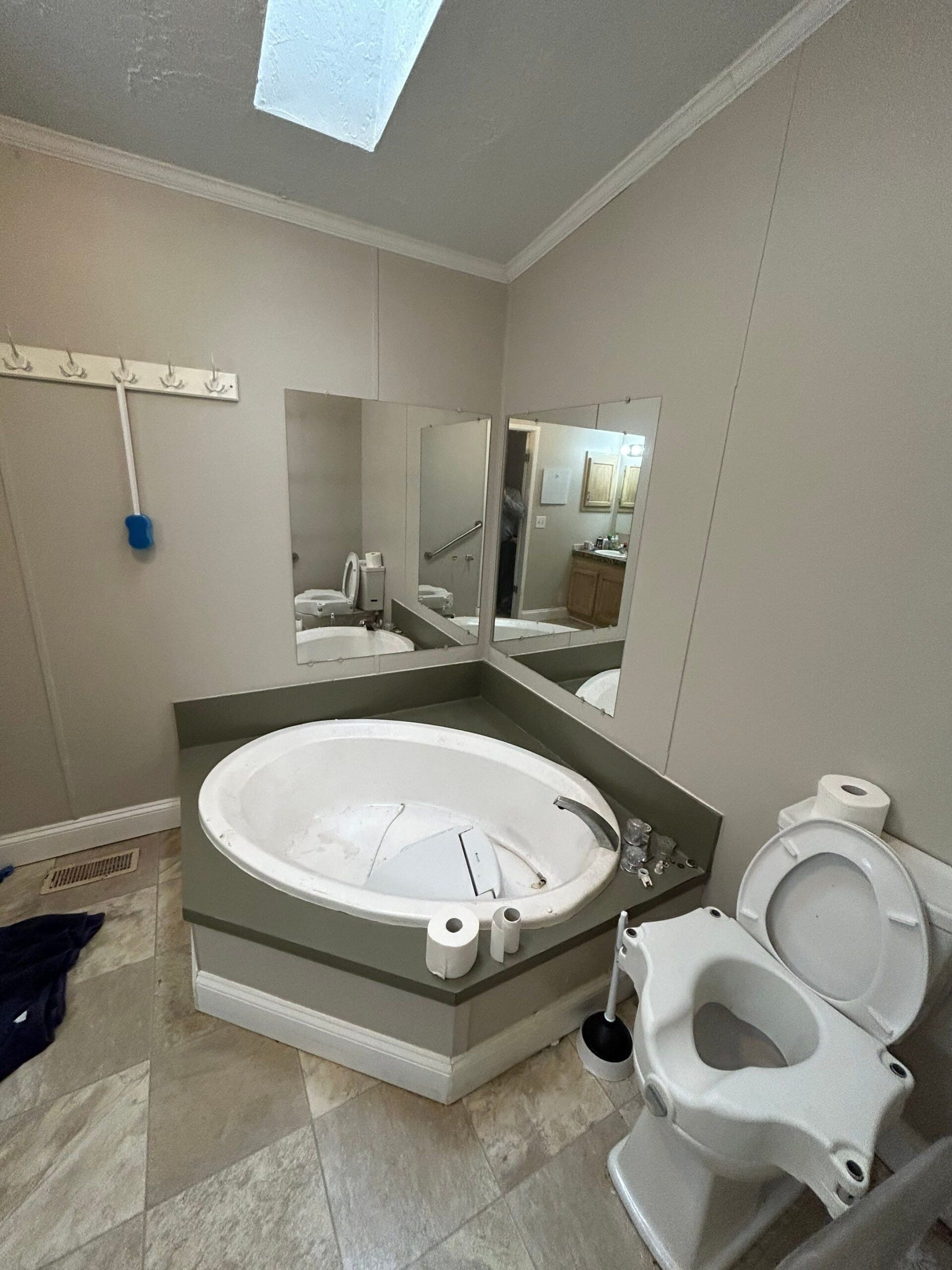 Before Bath Remodel