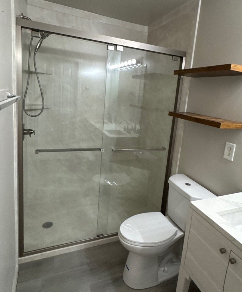 After - Tub To Shower Conversion, Views Trace, Norcross, GA 30092