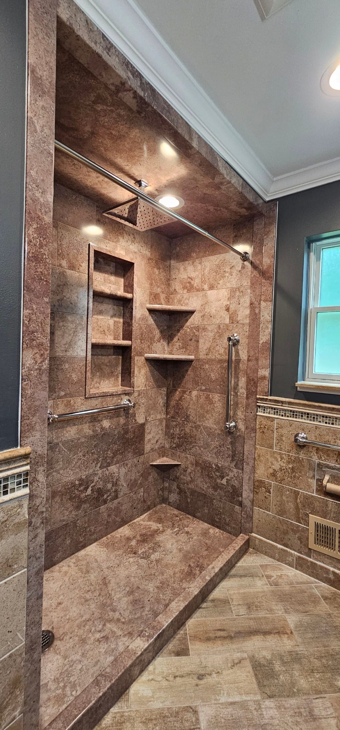Tub To Shower Conversion, 12 Mile Rd, New Hudson, MI 48165