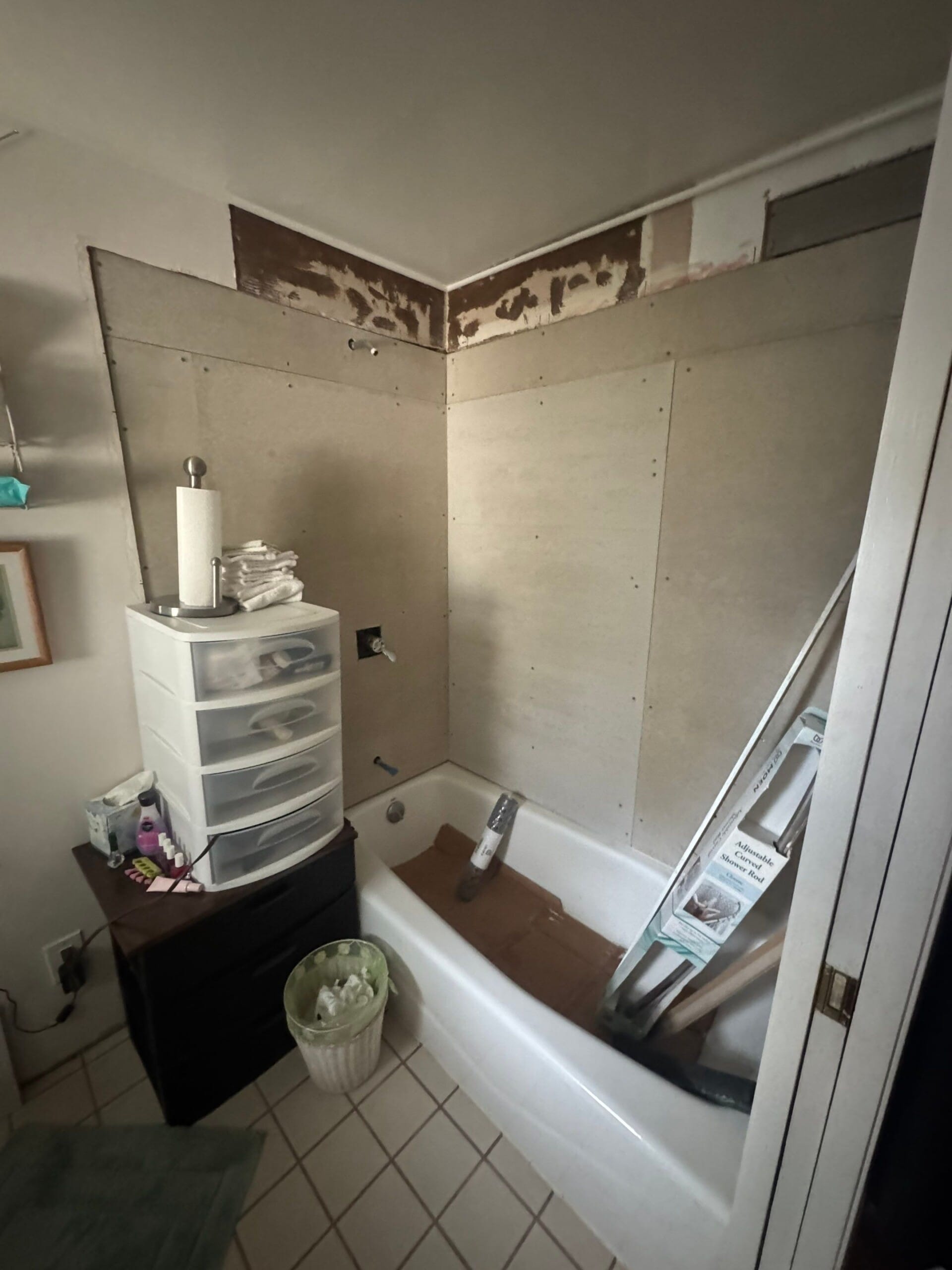 Before Bath Remodel