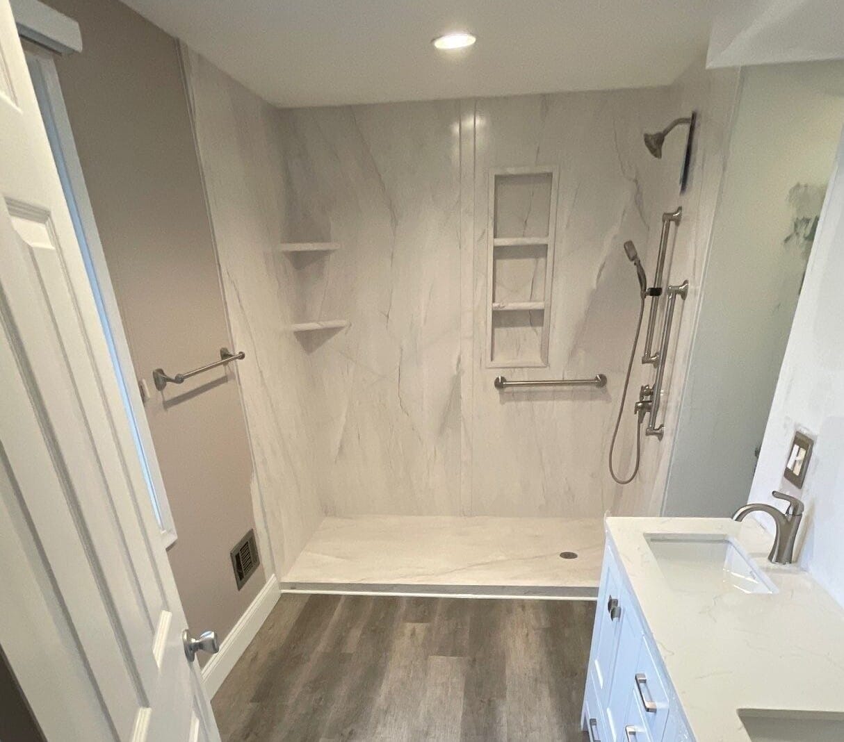 Tub To Shower Conversion, Chelsea Ct, Rochester Hills, MI 48306