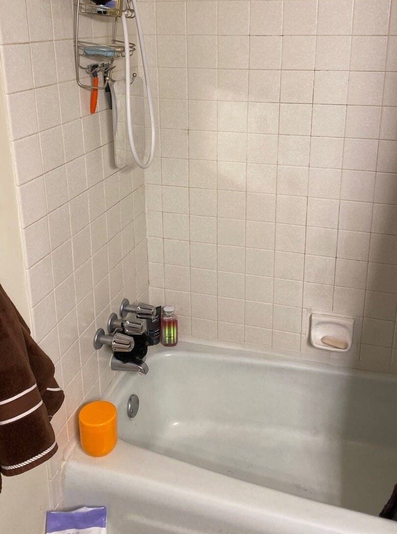 Before Bath Remodel