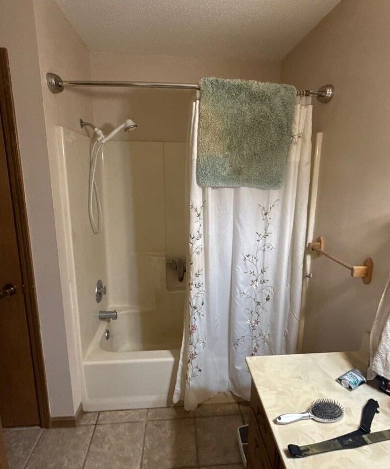 Before Bath Remodel