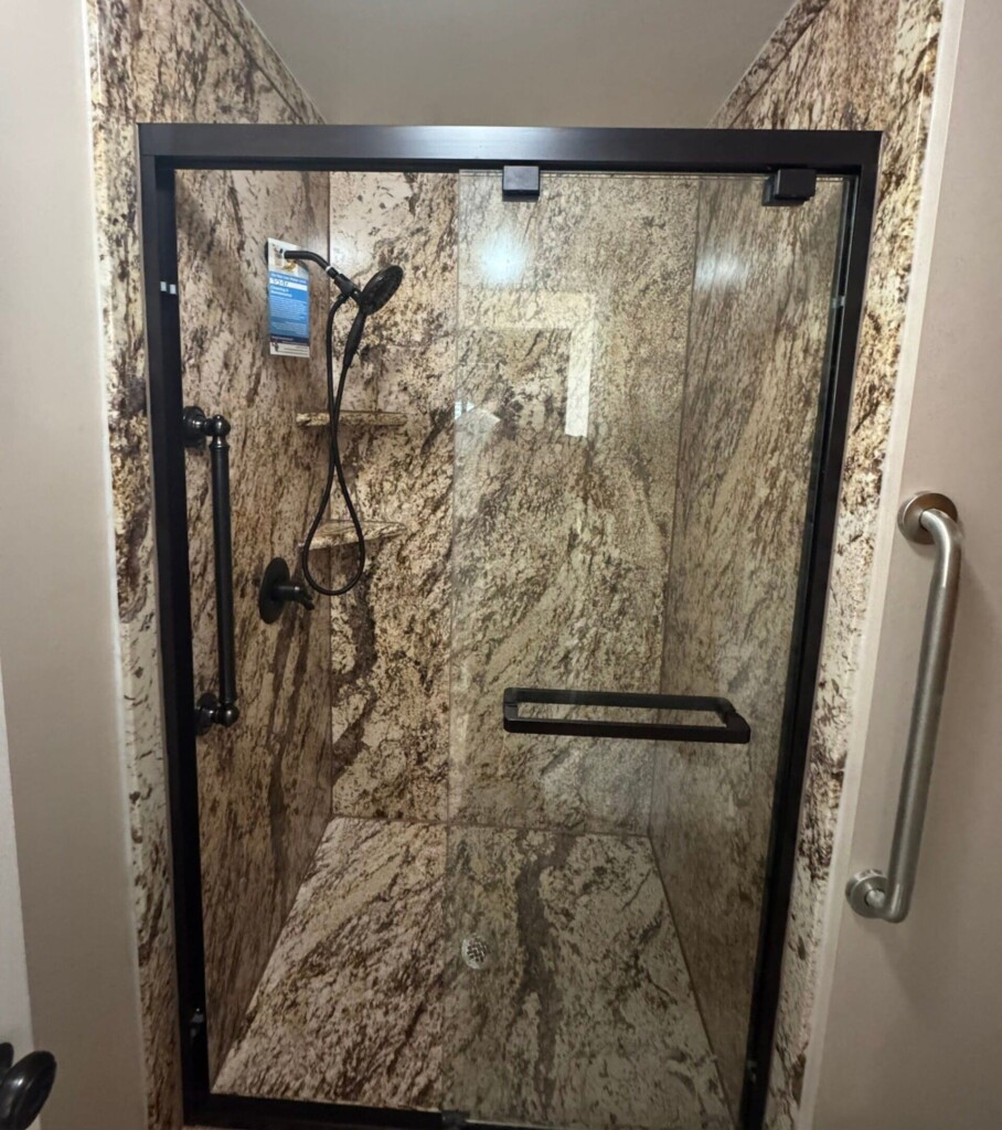 After - Walk-in Shower Installation, Coachlight Cir, Taylor, MI 48180