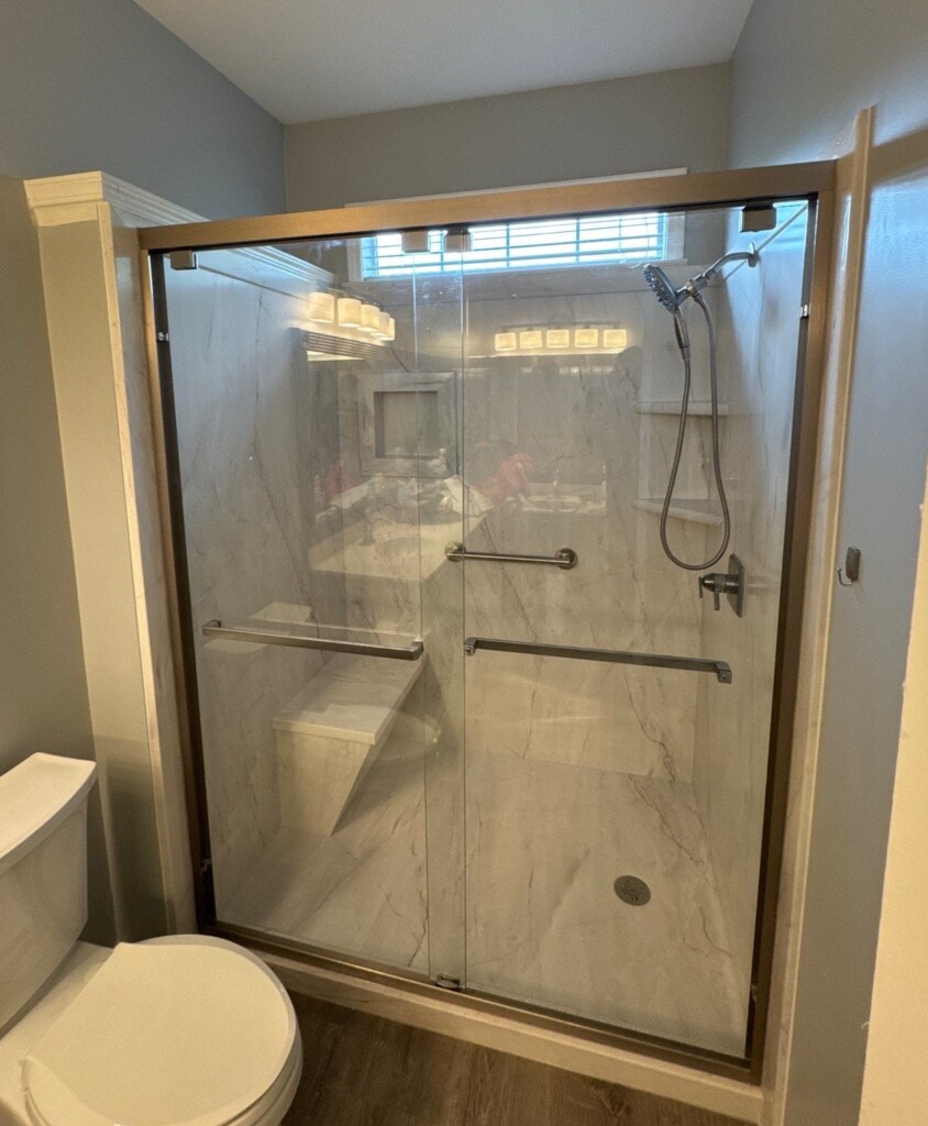 After - Shower Installation, Sandringham Dr, Alpharetta, GA 30004