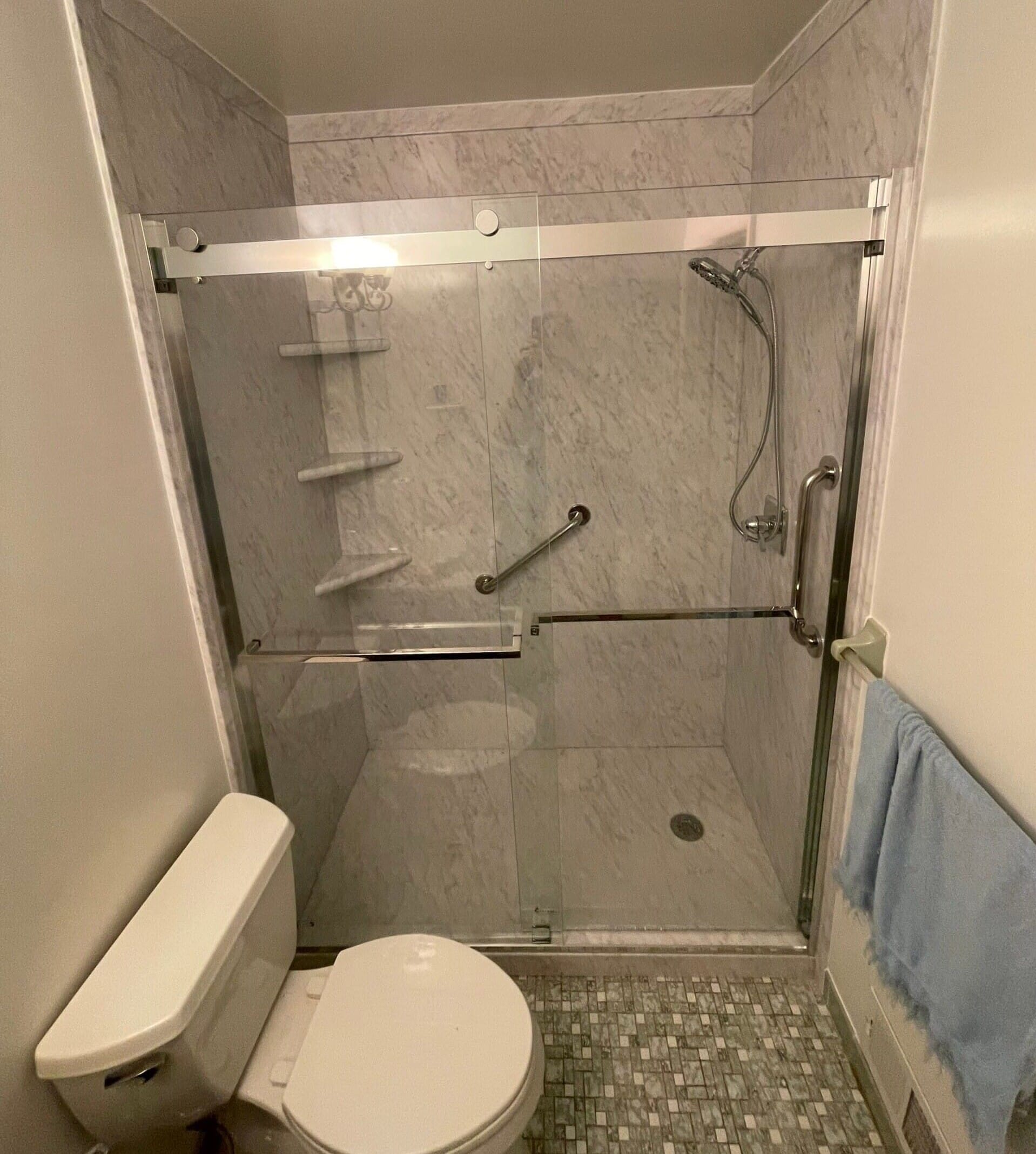Tub To Shower Conversion, Burnam Wood Dr, Mt Laurel Township, NJ 08054