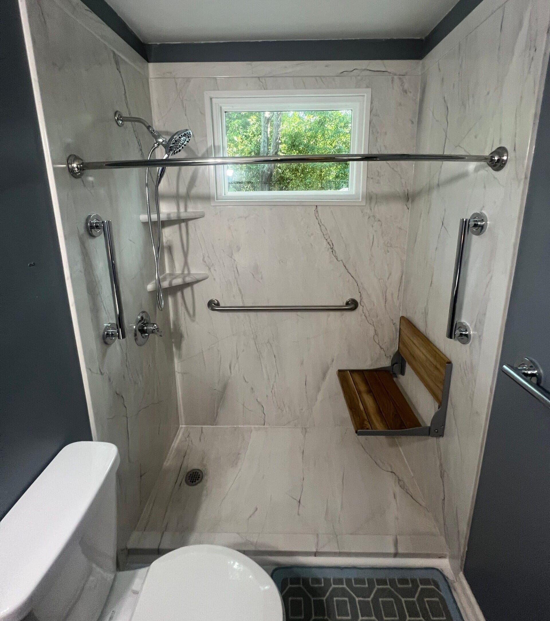Tub To Shower Conversion, Falling Tree Ct, Charlotte, NC 28273