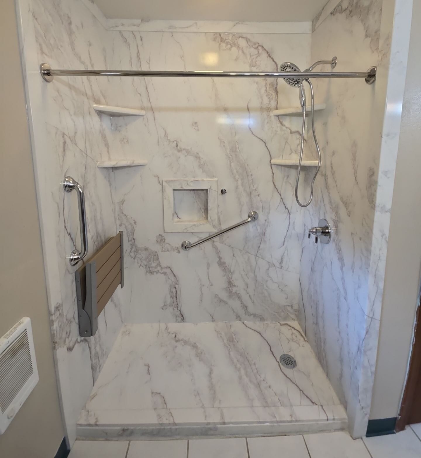 Tub To Shower Conversion, Davis Dr, Belvidere, IL 61008