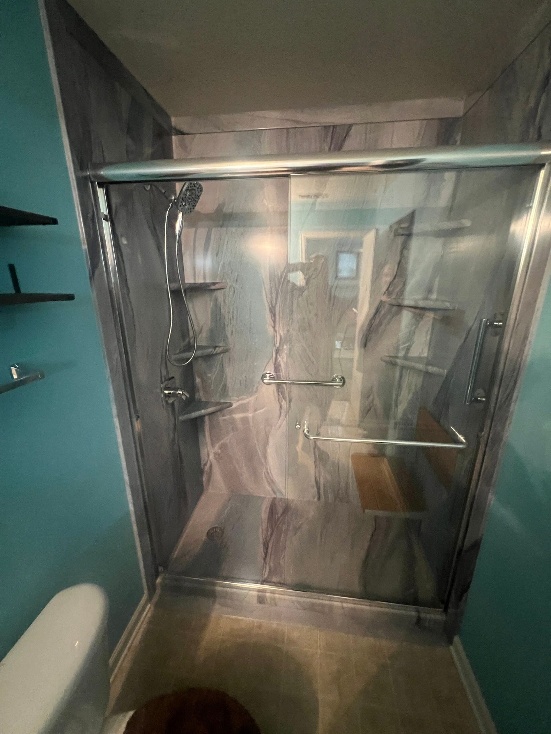 Tub To Shower Conversion, Quinn Drive, Charlotte, NC 28269