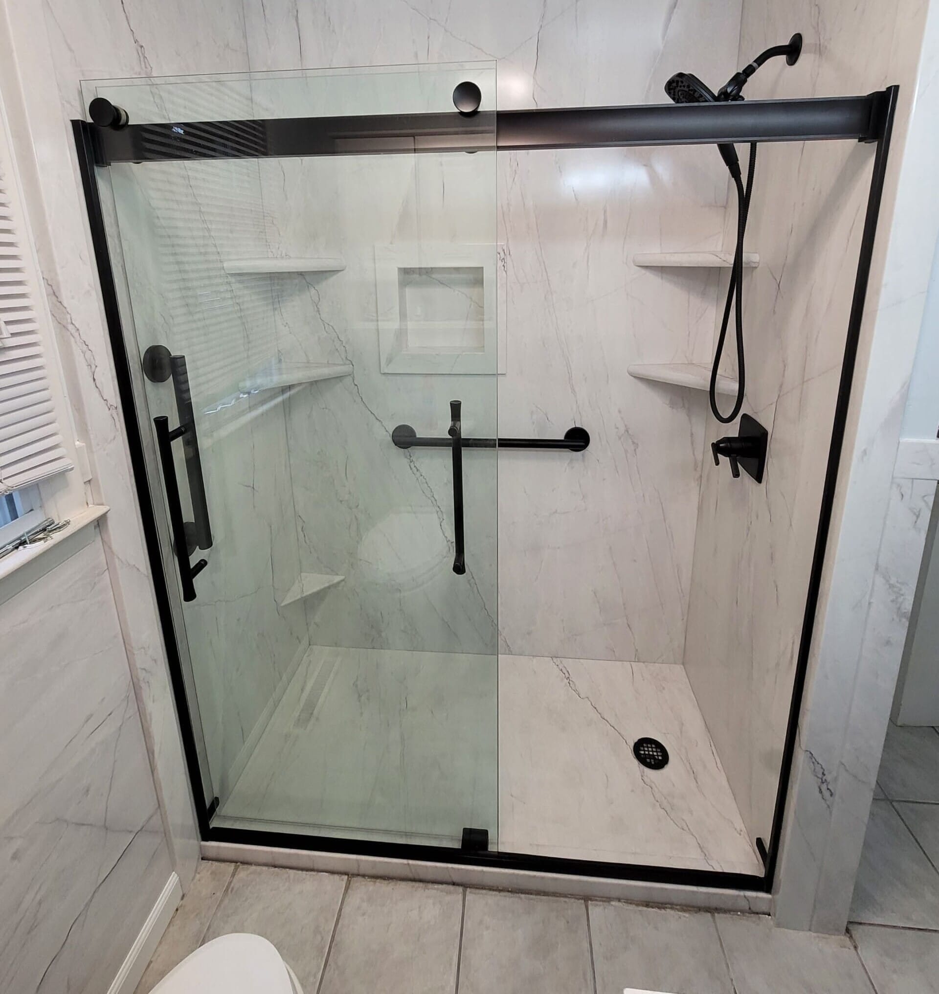 Tub To Shower Conversion, Meadow Ct, Montville, NJ 07045