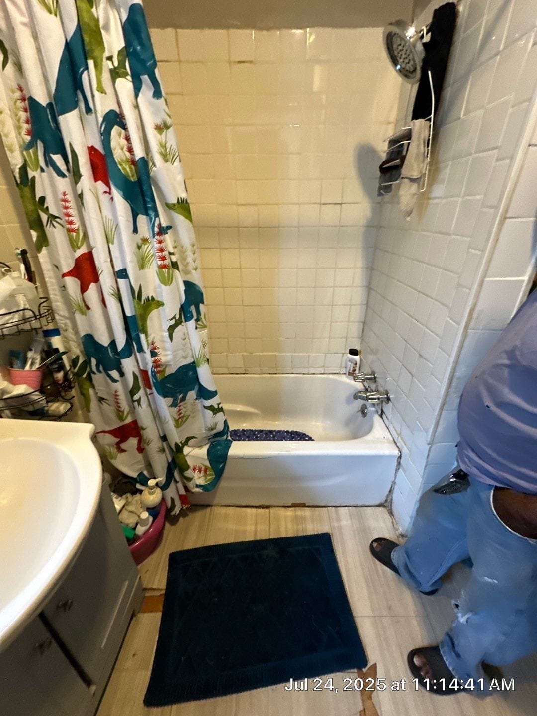Before Bath Remodel