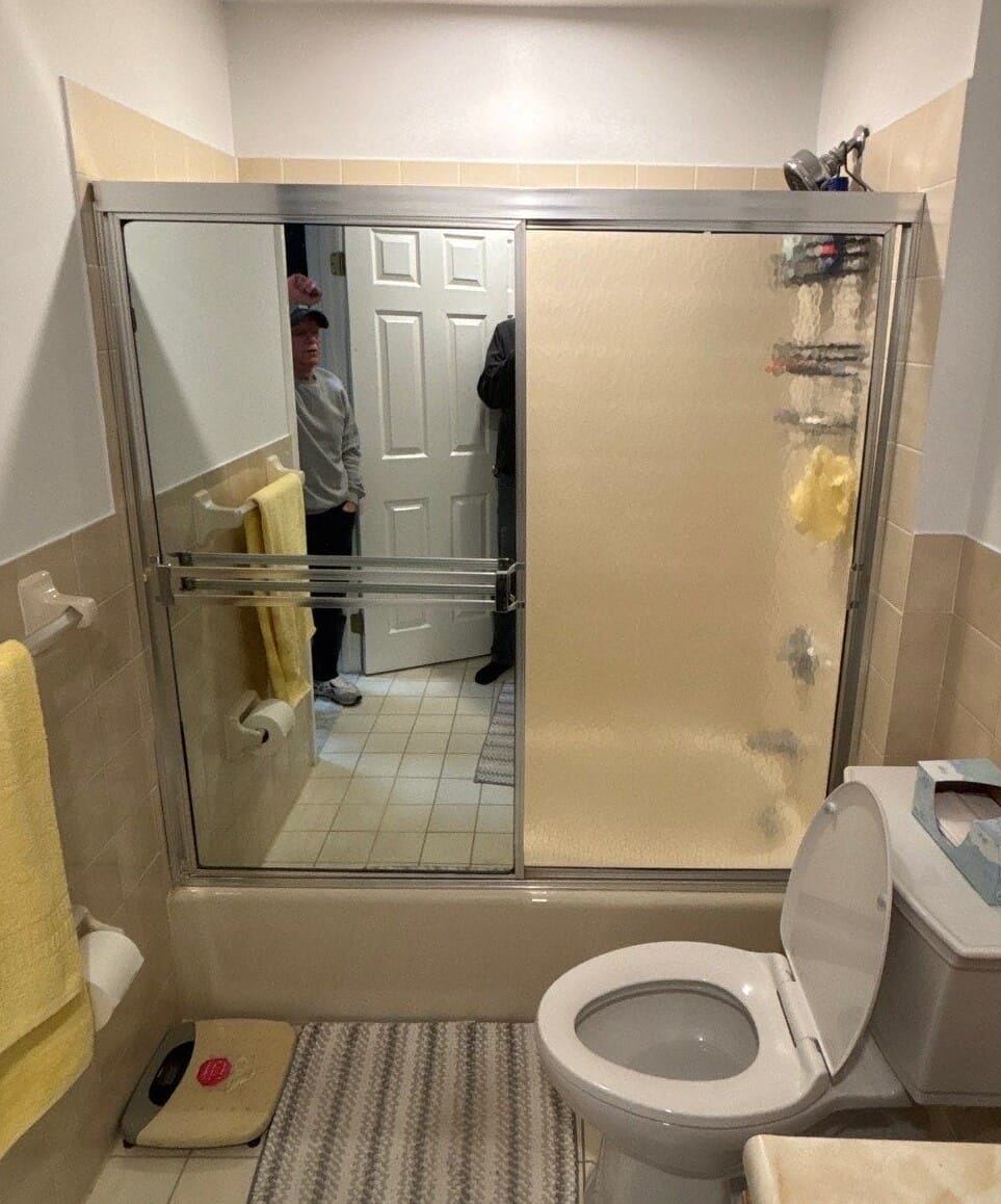 Before Bath Remodel