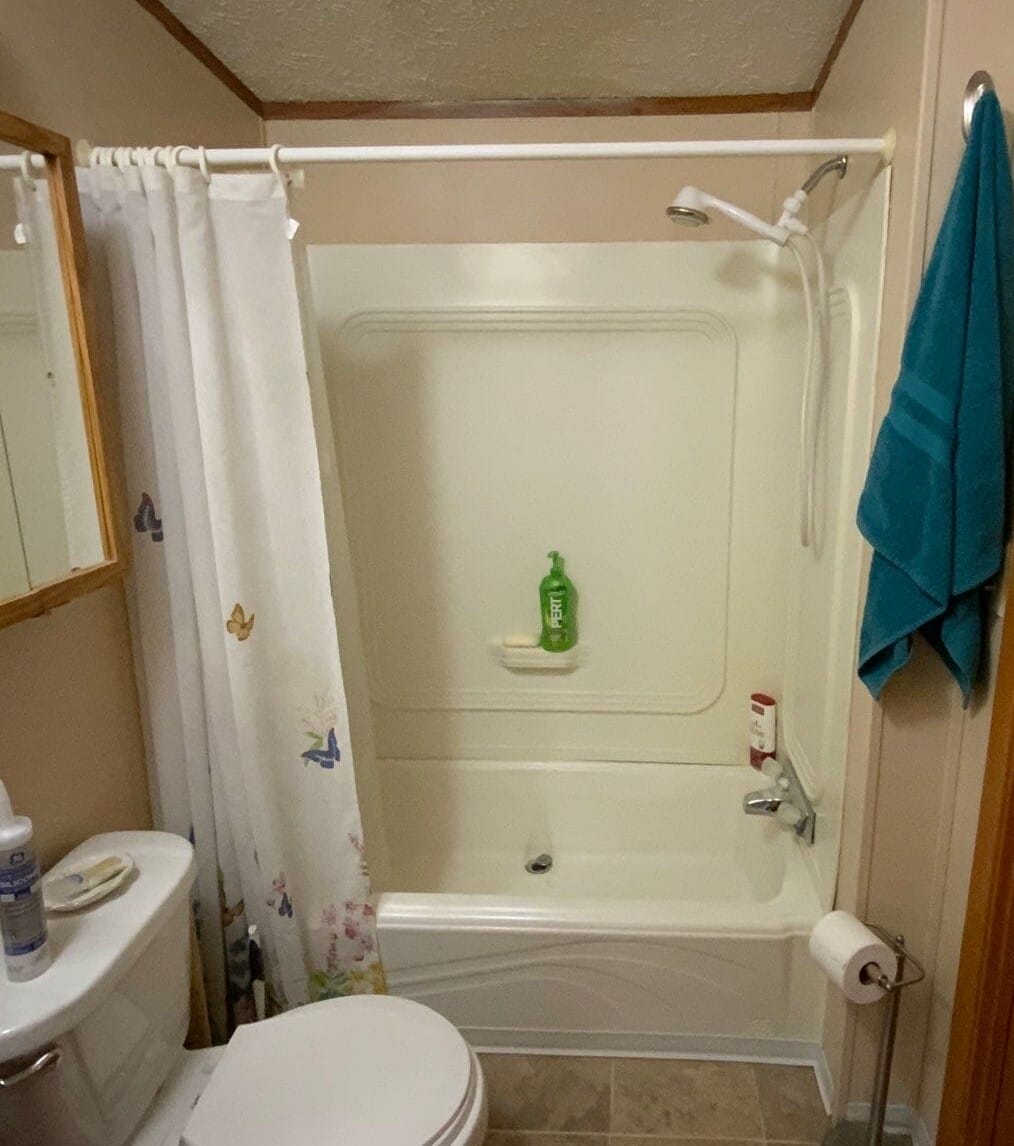 Before Bath Remodel
