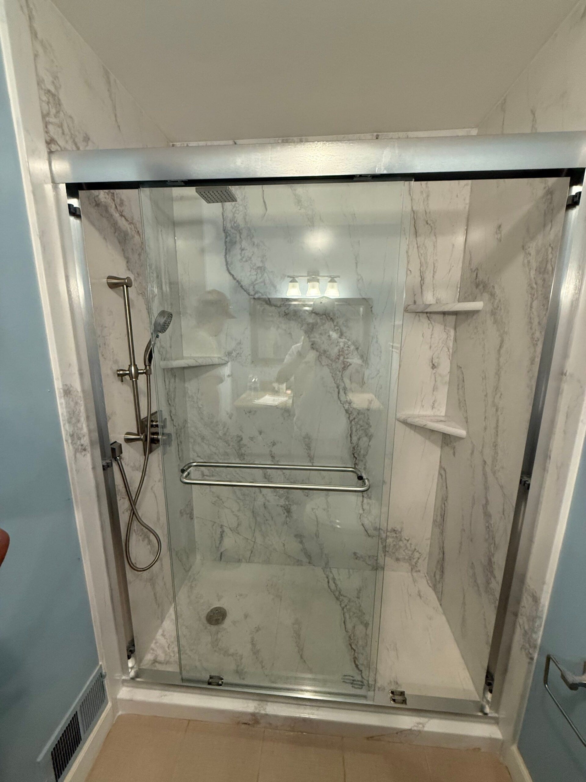 Tub To Shower Conversion, Cambridge Dr, Clinton Township, MI 48038