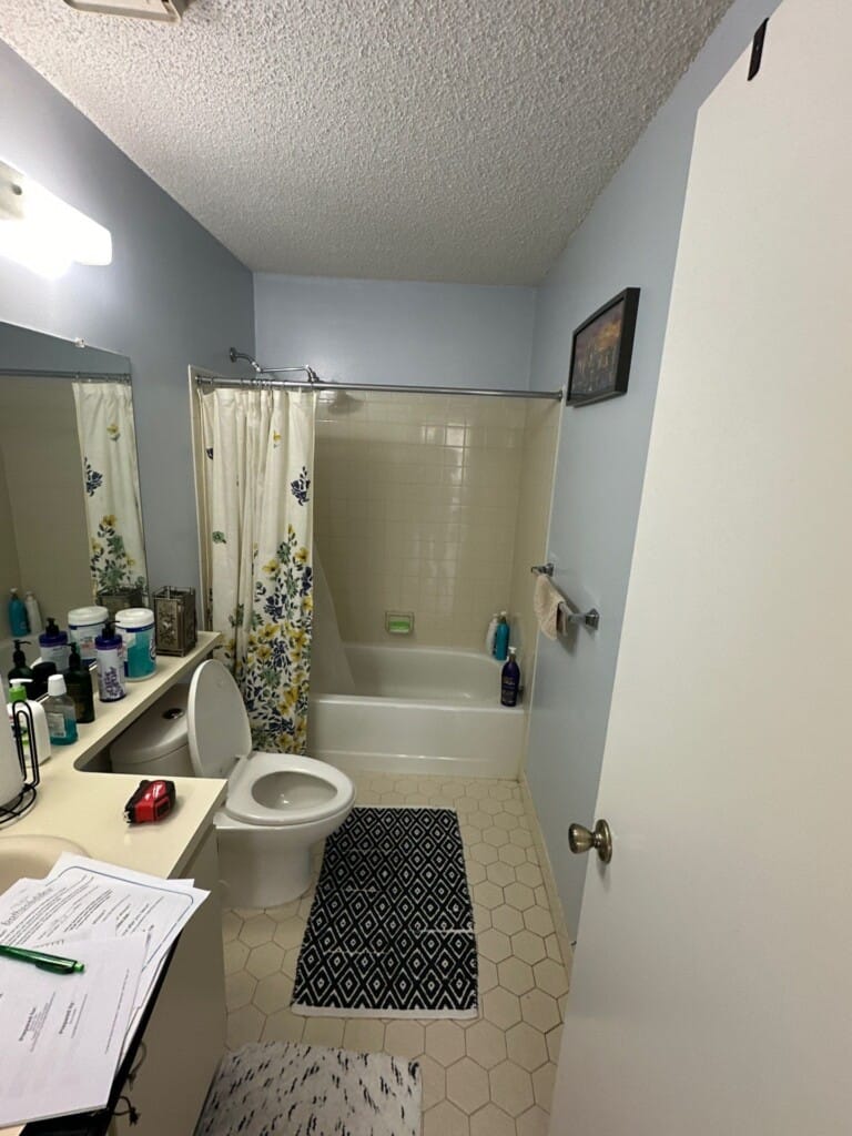 Before - Bath & Shower Combo, Holly Ct, Hamilton Township, NJ 08619