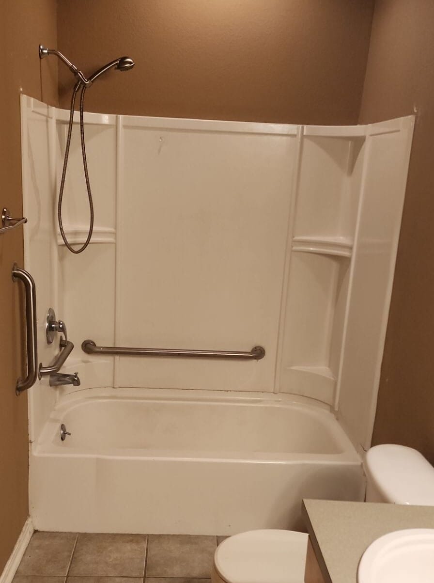 Before Bath Remodel