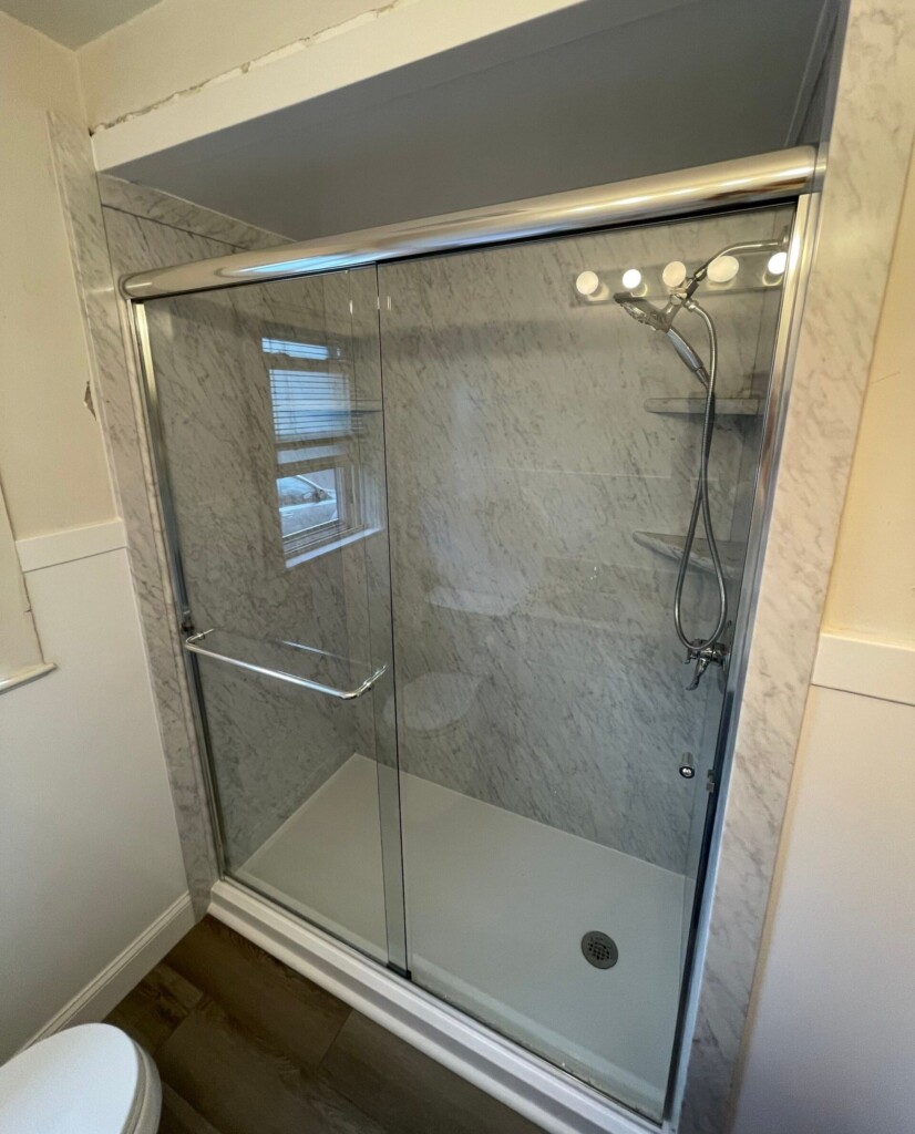 After - Tub To Shower Conversion, Mason Ave, Hamilton Township, NJ 08610