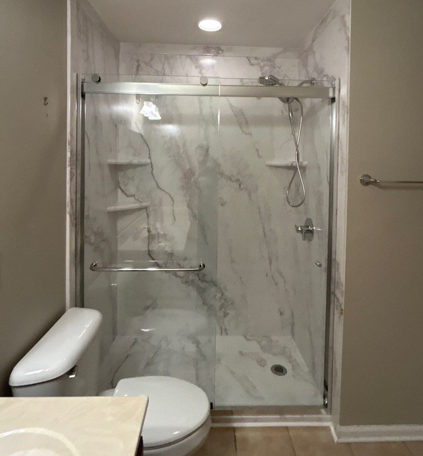 Tub To Shower Conversion, Tranquil Sound Dr, Cary, NC 27519