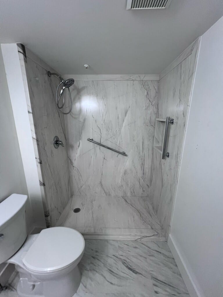 After - Tub To Shower Conversion, SW 137th Ave, Pembroke Pines, FL 33027