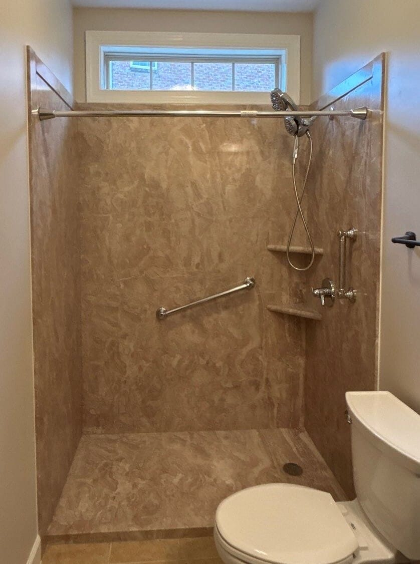 Tub To Shower Conversion, Osterley St, Raleigh, NC 27614