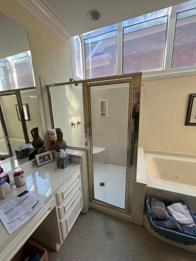 Before - Bathroom Remodel, Brookside Pl, Roswell, GA 30076