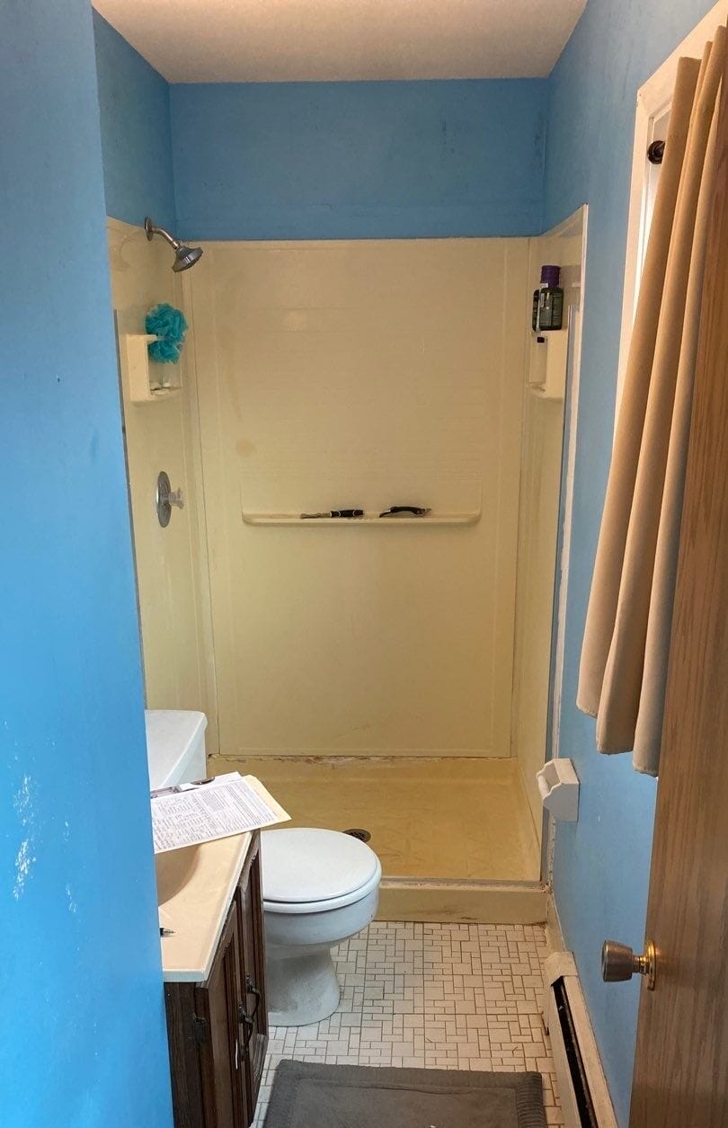 Before Bath Remodel
