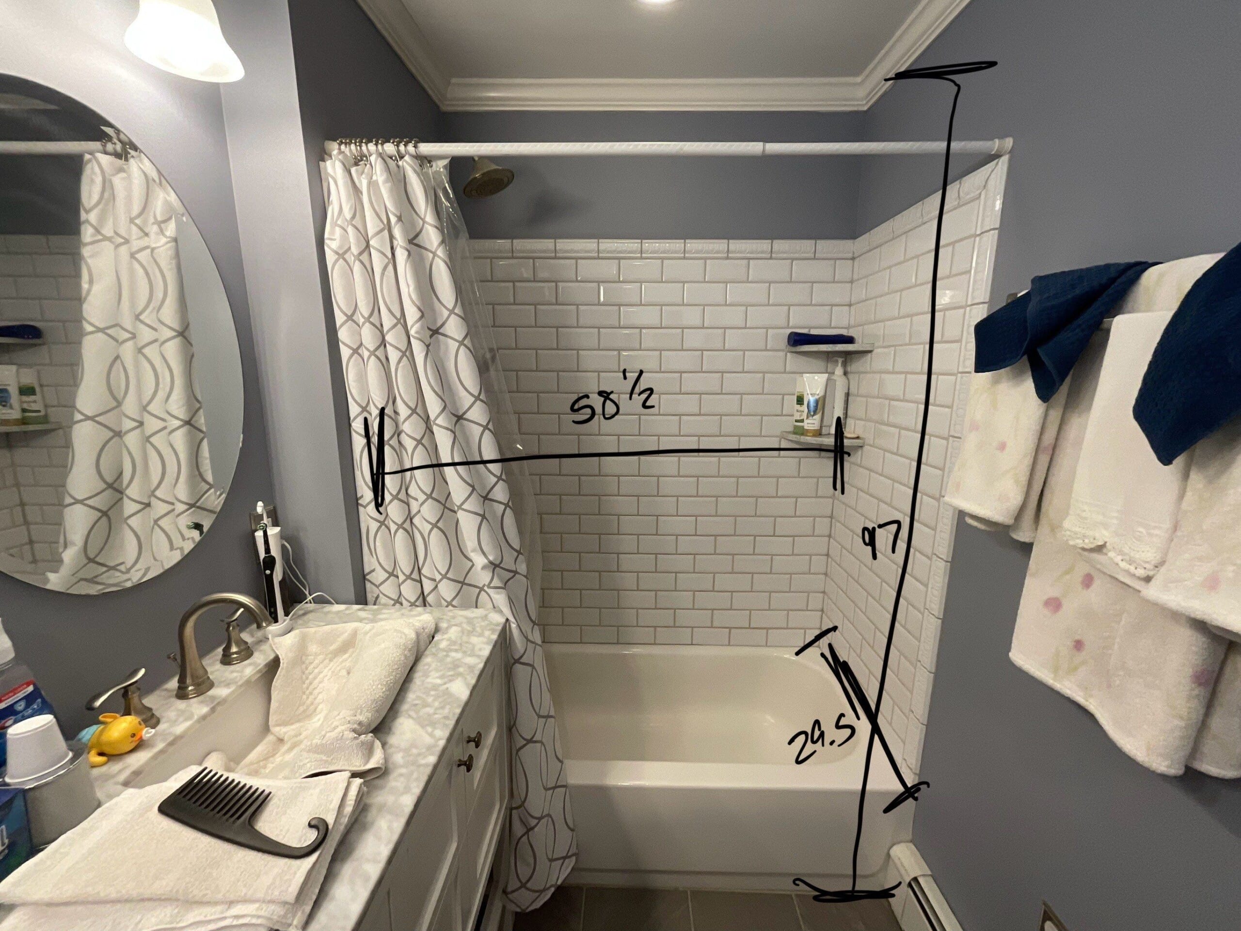 Before Bath Remodel
