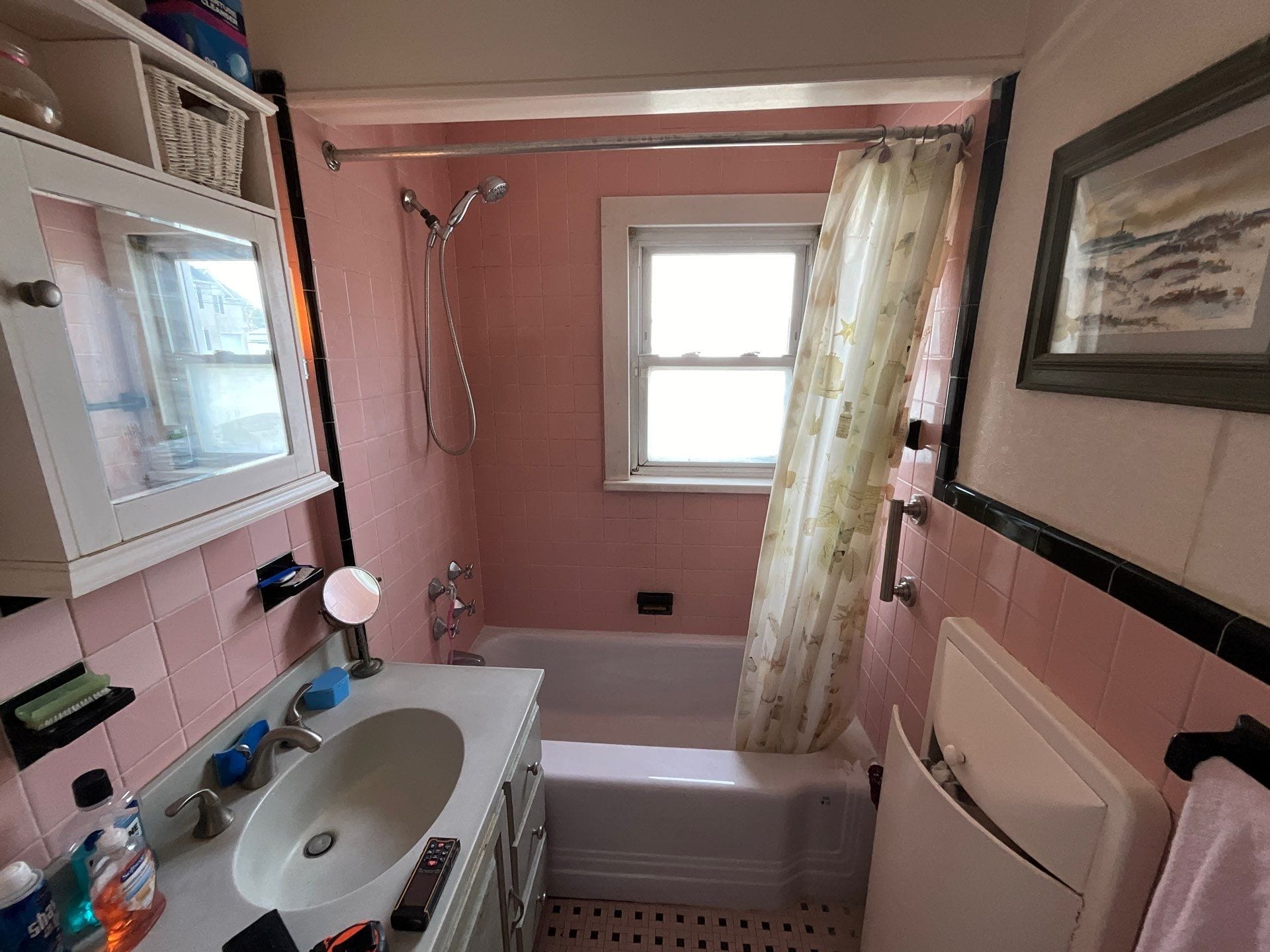 Before Bath Remodel