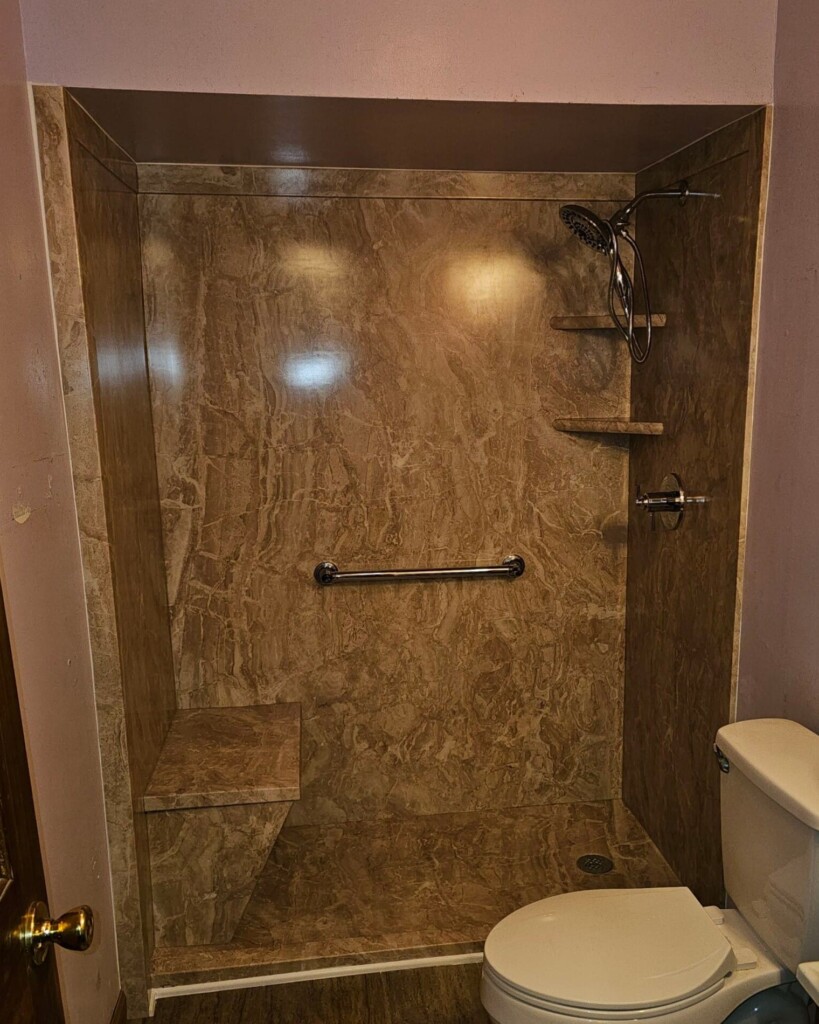 After - Tub To Shower Conversion, Orange St, Indianapolis, IN 46203
