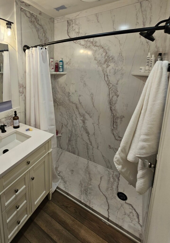 After - Tub To Shower Conversion, North Dequincy St, Indianapolis, IN 46201