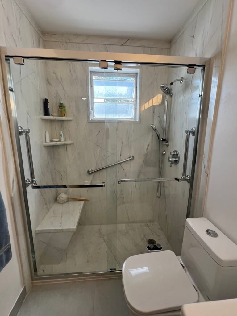 After - Tub To Shower Conversion, Monroe St, Hollywood, FL 33020