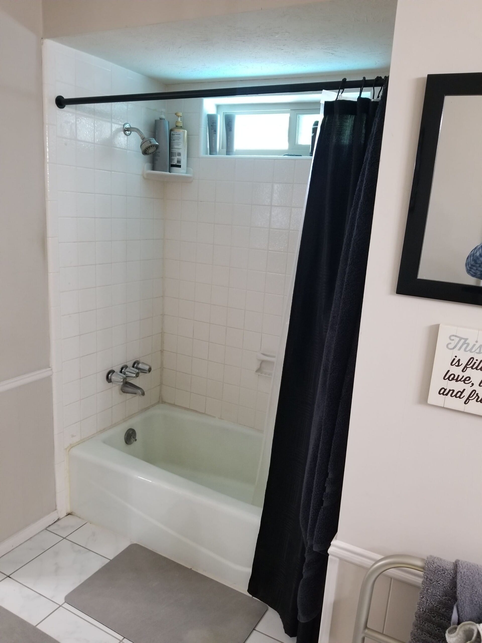 Before Bath Remodel